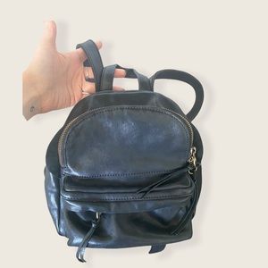 Madewell Mini Lorimer Genuine Leather Backpack